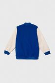 Дитяча куртка-бомбер adidas Originals колір блакитний Дитяча куртка-бомбер adidas Originals колір блакитний