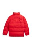 Дитяча пухова куртка Polo Ralph Lauren колір червоний Дитяча пухова куртка Polo Ralph Lauren колір червоний