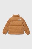 Дитяча пухова куртка The North Face 1996 RETRO NUPTSE JACKET колір коричневий