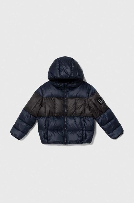 Дитяча куртка EA7 Emporio Armani колір синій (3420782)
