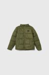 Дитяча куртка Vans NO HOOD NORRIS MTE-1 PUFFER JACKET VN000888C891 колір зелений Дитяча куртка Vans NO HOOD NORRIS MTE-1 PUFFER JACKET VN000888C891 колір зелений