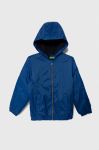 Дитяча куртка United Colors of Benetton колір блакитний (3391152) Дитяча куртка United Colors of Benetton колір блакитний (3391152)