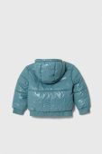 Дитяча куртка Sisley колір бірюзовий