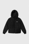 Дитяча куртка Fila BERGKIRCHEN puff jacket колір чорний Дитяча куртка Fila BERGKIRCHEN puff jacket колір чорний