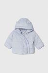 Куртка для немовлят United Colors of Benetton колір блакитний (3462540) Куртка для немовлят United Colors of Benetton колір блакитний (3462540)