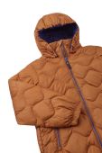 Дитяча куртка Reima Fossila колір коричневий Дитяча куртка Reima Fossila колір коричневий