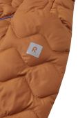 Дитяча куртка Reima Fossila колір коричневий Дитяча куртка Reima Fossila колір коричневий