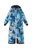 Дитячий зимовий комбінезон Reima Reach колір блакитний Дитячий зимовий комбінезон Reima Reach колір блакитний