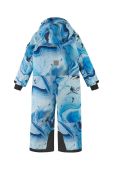 Дитячий зимовий комбінезон Reima Reach колір блакитний Дитячий зимовий комбінезон Reima Reach колір блакитний