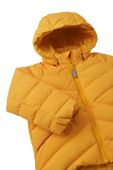 Дитяча пухова куртка Reima Kupponen колір жовтий Дитяча пухова куртка Reima Kupponen колір жовтий
