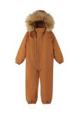 Дитячий зимовий комбінезон Reima Trondheim колір коричневий