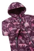 Дитячий зимовий комбінезон Reima Puhuri колір фіолетовий Дитячий зимовий комбінезон Reima Puhuri колір фіолетовий