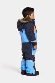 Дитячий зимовий комбінезон Didriksons BJ?RVEN KDS COVER колір блакитний Дитячий зимовий комбінезон Didriksons BJ?RVEN KDS COVER колір блакитний