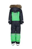 Дитячий зимовий комбінезон Didriksons BJ?RVEN KDS COVER колір зелений Дитячий зимовий комбінезон Didriksons BJ?RVEN KDS COVER колір зелений