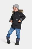 Дитяча зимова куртка Didriksons KURE KIDS PARKA колір чорний Дитяча зимова куртка Didriksons KURE KIDS PARKA колір чорний