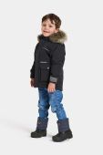 Дитяча зимова куртка Didriksons KURE KIDS PARKA колір чорний Дитяча зимова куртка Didriksons KURE KIDS PARKA колір чорний