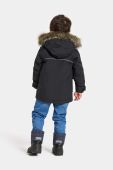 Дитяча зимова куртка Didriksons KURE KIDS PARKA колір чорний Дитяча зимова куртка Didriksons KURE KIDS PARKA колір чорний