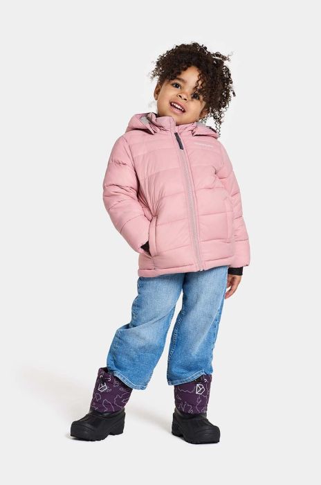 Дитяча зимова куртка Didriksons RODI KIDS JACKET колір рожевий Дитяча зимова куртка Didriksons RODI KIDS JACKET колір рожевий