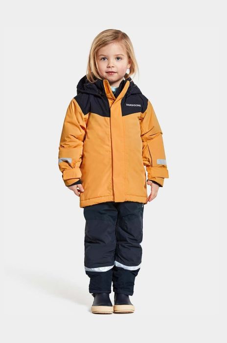 Дитячий зимовий комбінезон Didriksons SKARE KIDS SET колір жовтий Дитячий зимовий комбінезон Didriksons SKARE KIDS SET колір жовтий