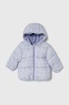 Куртка для немовлят United Colors of Benetton колір фіолетовий Куртка для немовлят United Colors of Benetton колір фіолетовий