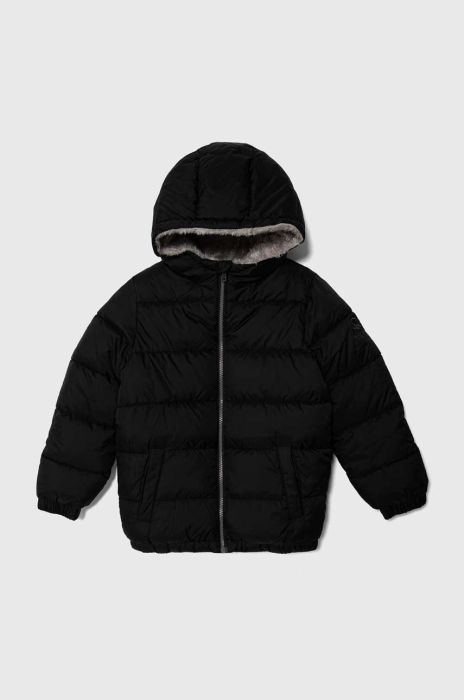 Дитяча куртка United Colors of Benetton колір чорний (3638638) Дитяча куртка United Colors of Benetton колір чорний (3638638)