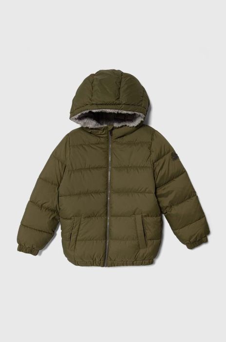 Дитяча куртка United Colors of Benetton колір зелений (3638644) Дитяча куртка United Colors of Benetton колір зелений (3638644)