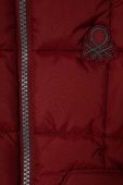 Дитяча куртка United Colors of Benetton колір бордовий (3634876)