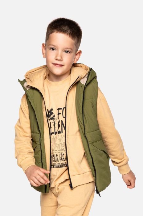 Безрукавка Lemon Explore ZL3178101OJB OUTERWEAR JESIE? BOY колір зелений Безрукавка Lemon Explore ZL3178101OJB OUTERWEAR JESIE? BOY колір зелений