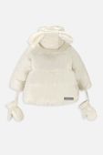 Куртка для немовлят Coccodrillo ZC3152102OGN OUTERWEAR GIRL NEWBORN колір бежевий