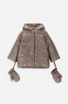 Куртка для немовлят Coccodrillo ZC3152103OGN OUTERWEAR GIRL NEWBORN колір коричневий Куртка для немовлят Coccodrillo ZC3152103OGN OUTERWEAR GIRL NEWBORN колір коричневий
