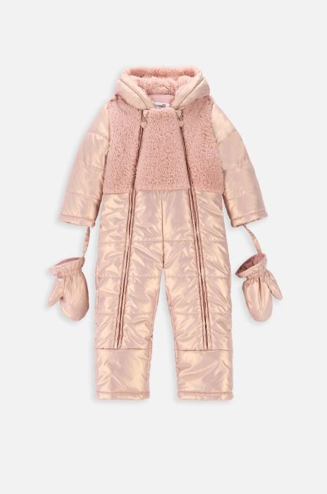 Комбінезон для немовлят Coccodrillo ZC3156206OGN OUTERWEAR GIRL NEWBORN колір рожевий Комбінезон для немовлят Coccodrillo ZC3156206OGN OUTERWEAR GIRL NEWBORN колір рожевий