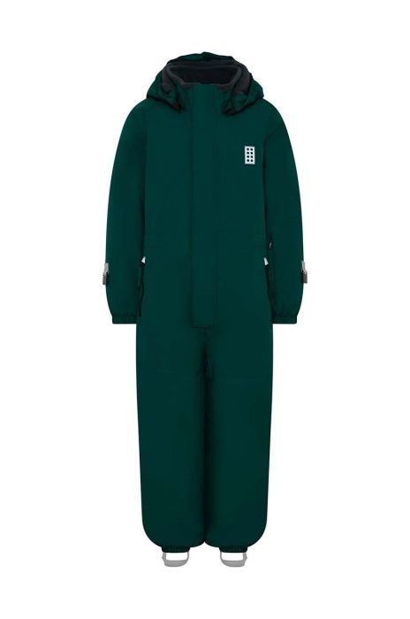 Дитячий зимовий комбінезон Lego колір зелений Дитячий зимовий комбінезон Lego колір зелений