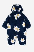 Дитячий зимовий комбінезон Bobo Choses колір синій Дитячий зимовий комбінезон Bobo Choses колір синій