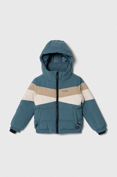 Дитяча гірськолижна куртка Protest PRTSISKIN JR колір блакитний Дитяча гірськолижна куртка Protest PRTSISKIN JR колір блакитний