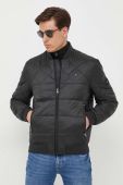 Куртка-бомбер Tommy Hilfiger чоловічий колір чорний перехідна Куртка-бомбер Tommy Hilfiger чоловічий колір чорний перехідна