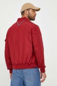 Куртка-бомбер Tommy Hilfiger колір червоний перехідна Куртка-бомбер Tommy Hilfiger колір червоний перехідна