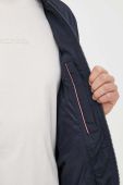 Куртка-бомбер Tommy Hilfiger колір синій перехідна Куртка-бомбер Tommy Hilfiger колір синій перехідна