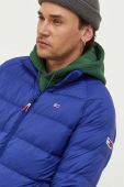 Пухова куртка Tommy Jeans чоловіча колір синій зимова (3325013) Пухова куртка Tommy Jeans чоловіча колір синій зимова (3325013)