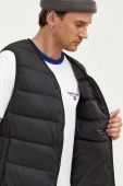 Пухова безрукавка Tommy Jeans чоловічий колір чорний перехідний
