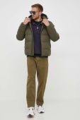 Куртка Tommy Hilfiger чоловіча колір зелений зимова (3385849)