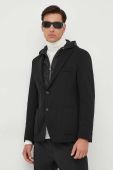 Піджак BOSS чоловіча колір чорний Піджак BOSS чоловіча колір чорний