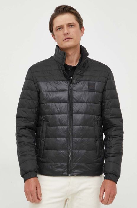 Куртка Boss Orange BOSS ORANGE чоловіча колір чорний перехідна (3372100) Куртка Boss Orange BOSS ORANGE чоловіча колір чорний перехідна (3372100)