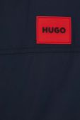 Куртка HUGO чоловіча колір синій перехідна Куртка HUGO чоловіча колір синій перехідна