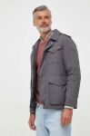 Куртка Pepe Jeans Benedict чоловіча колір сірий перехідна Куртка Pepe Jeans Benedict чоловіча колір сірий перехідна