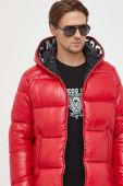 Куртка Save The Duck чоловіча колір червоний зимова Куртка Save The Duck чоловіча колір червоний зимова