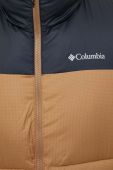 Безрукавка Columbia Puffect II чоловіча колір коричневий зимова Безрукавка Columbia Puffect II чоловіча колір коричневий зимова
