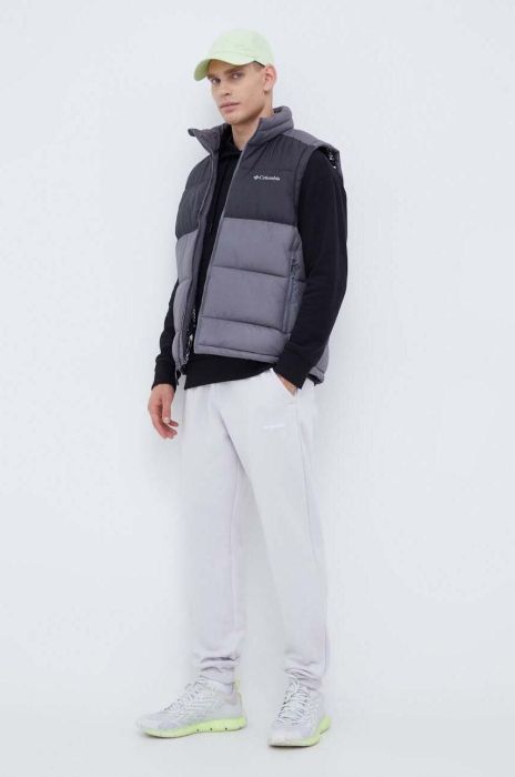 Безрукавка Columbia Pike Lake II чоловіча колір сірий зимова Безрукавка Columbia Pike Lake II чоловіча колір сірий зимова