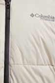 Пухова куртка Columbia Roaring Fork колір бежевий