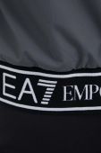 Куртка EA7 Emporio Armani чоловіча колір сірий перехідна Куртка EA7 Emporio Armani чоловіча колір сірий перехідна