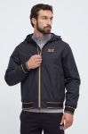 Куртка EA7 Emporio Armani чоловіча колір чорний перехідна (3409423) Куртка EA7 Emporio Armani чоловіча колір чорний перехідна (3409423)